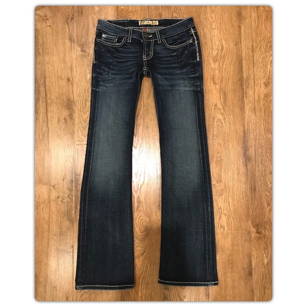 SOLD   BKE Stella Boot Jeans 25 x 31.5”
